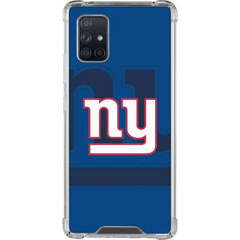 NFL New York Giants Double Vision Galaxy A71 5G Clear Case