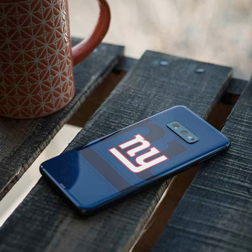 NFL New York Giants Double Vision Galaxy S10e Skin