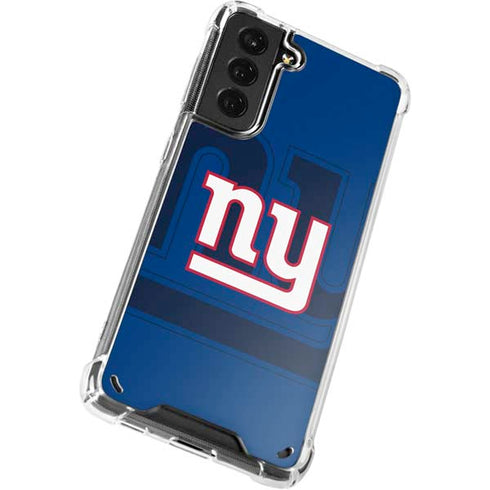 NFL New York Giants Double Vision Galaxy S21 5G Clear Case