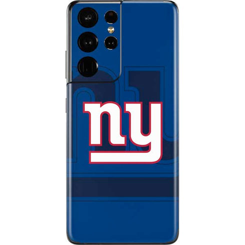 NFL New York Giants Double Vision Galaxy S21 Ultra 5G Skin
