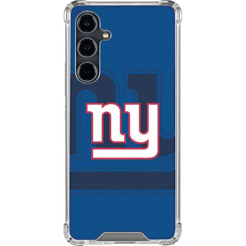 NFL New York Giants Double Vision Galaxy S23 FE Clear Case