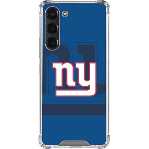 NFL New York Giants Double Vision Galaxy S23 Plus Clear Case