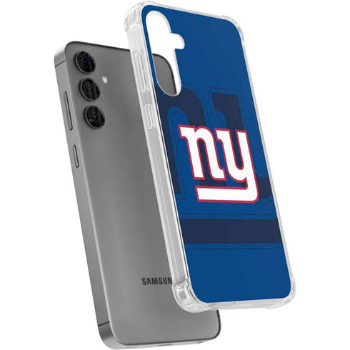 NFL New York Giants Double Vision Galaxy S24 Plus Clear Case