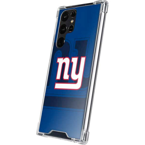 NFL New York Giants Double Vision Galaxy S24 Ultra Clear Case