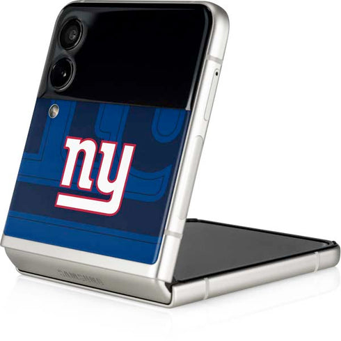 NFL New York Giants Double Vision Galaxy Z Flip3 5G Skin