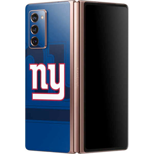 NFL New York Giants Double Vision Galaxy Z Fold2 5G Skin