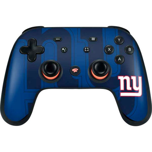NFL New York Giants Double Vision Google Stadia Controller Skin