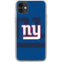 NFL New York Giants Double Vision iPhone 11 Clear Case
