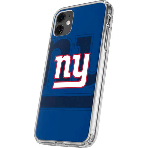 NFL New York Giants Double Vision iPhone 11 Clear Case