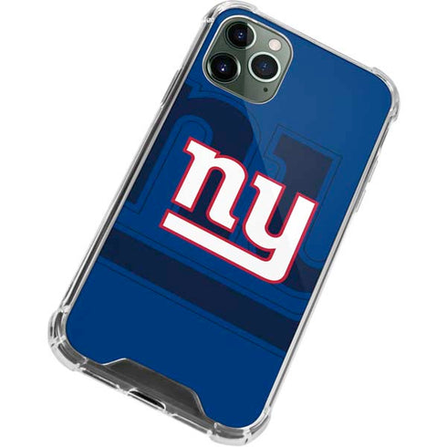 NFL New York Giants Double Vision iPhone 12 Pro Clear Case