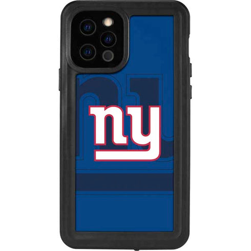 NFL New York Giants Double Vision iPhone 12 Pro Waterproof Case