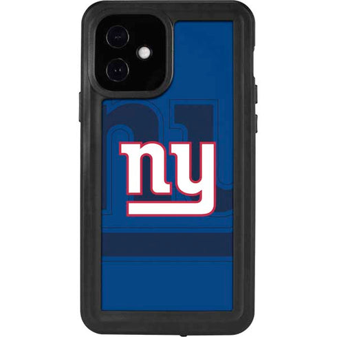 NFL New York Giants Double Vision iPhone 12 Waterproof Case