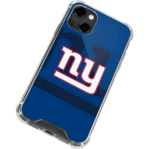 NFL New York Giants Double Vision iPhone 14 Clear Case