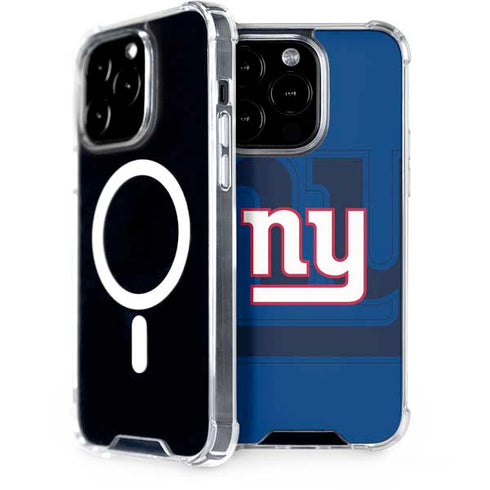NFL New York Giants Double Vision iPhone 15 Pro MagSafe Case