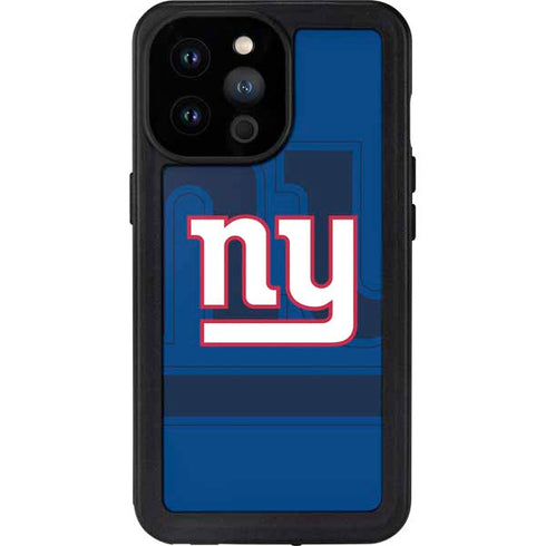 NFL New York Giants Double Vision iPhone 14 Pro Max Waterproof Case