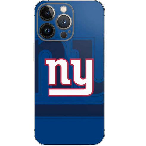 NFL New York Giants Double Vision iPhone 14 Pro Skin