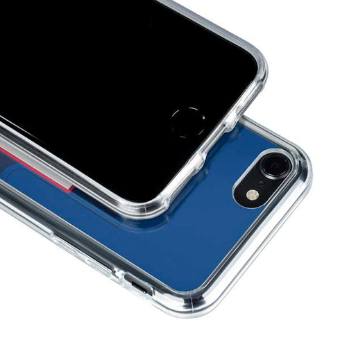 NFL New York Giants Double Vision iPhone SE (2nd & 3rd Gen) Clear Case