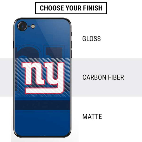 NFL New York Giants Double Vision iPhone SE (2nd & 3rd Gen) Skin