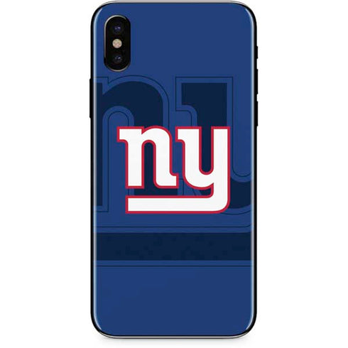 NFL New York Giants Double Vision iPhone X Skin
