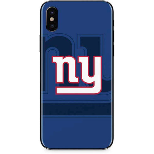 NFL New York Giants Double Vision iPhone XS Max Skin