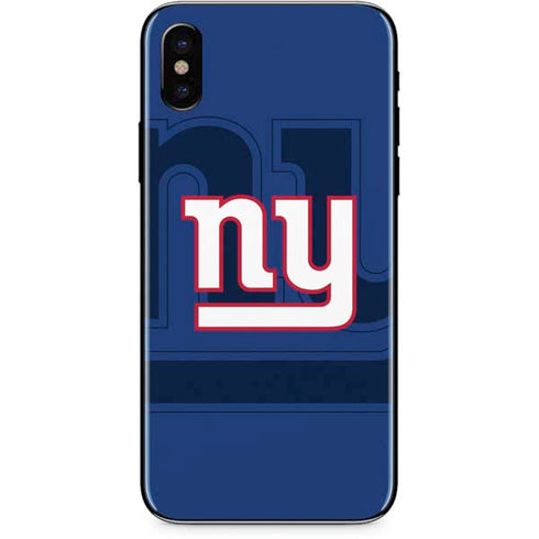 NFL New York Giants Double Vision iPhone XS Skin