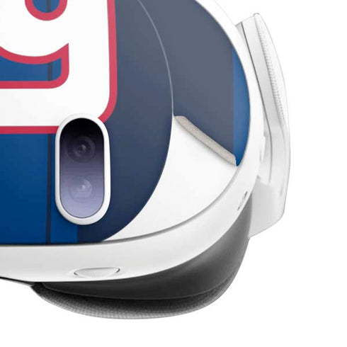 NFL New York Giants Double Vision Meta Quest 3 Skin