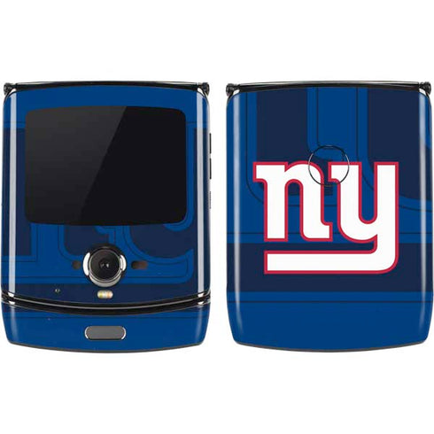 NFL New York Giants Double Vision Motorola RAZR Skin