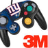 NFL New York Giants Double Vision Nintendo GameCube Controller Skin