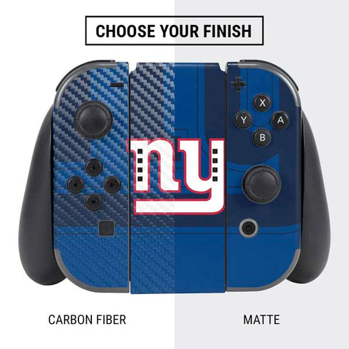 NFL New York Giants Double Vision Nintendo Switch Bundle Skin