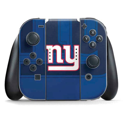 NFL New York Giants Double Vision Nintendo Switch (2017-2021) Joy-Con Controller Skin