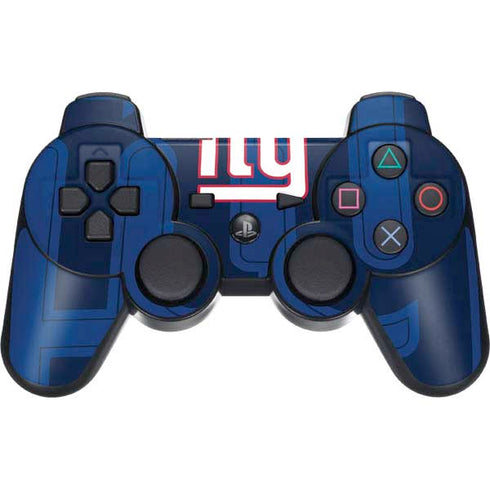 NFL New York Giants Double Vision PS3 Dual Shock wireless controller Skin
