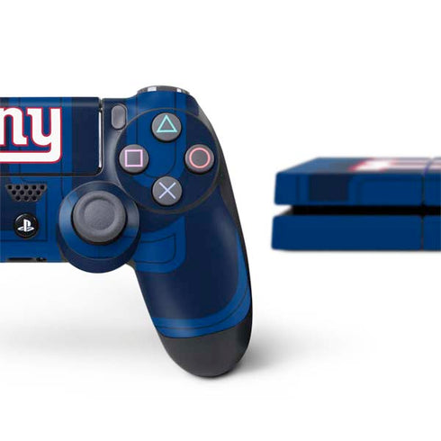 NFL New York Giants Double Vision PS4 Console and Controller Bundle Skin