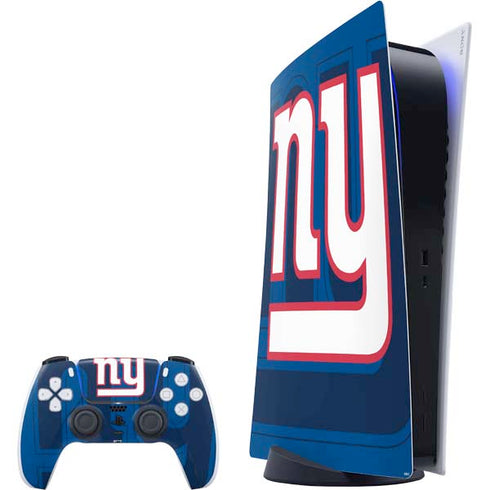 NFL New York Giants Double Vision PS5 Digital Edition Bundle Skin