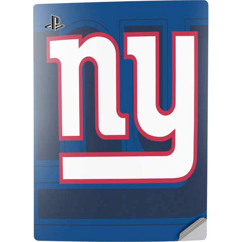 NFL New York Giants Double Vision PS5 Digital Edition Console Skin
