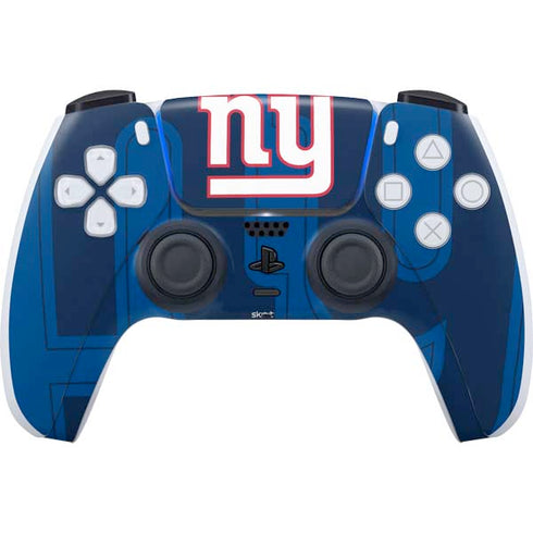 NFL New York Giants Double Vision PS5 Controller Skin