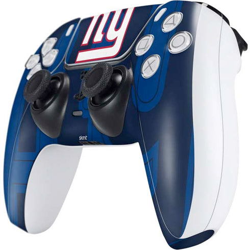 NFL New York Giants Double Vision PS5 Controller Skin