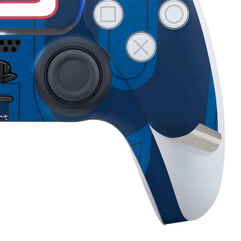 NFL New York Giants Double Vision PS5 Slim Digital Edition Bundle Skin