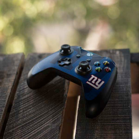 NFL New York Giants Double Vision Xbox One Elite Controller Skin