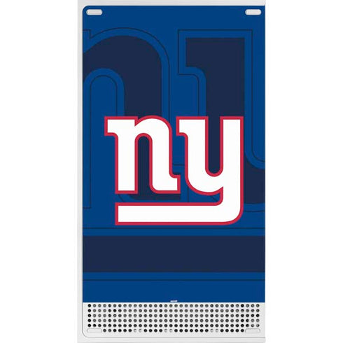 NFL New York Giants Double Vision Xbox Series S Console Skin