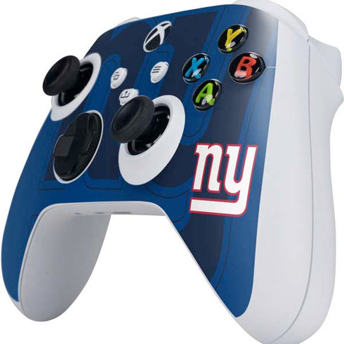 NFL New York Giants Double Vision Xbox Series S Controller Skin