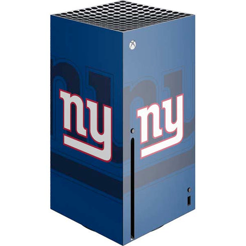NFL New York Giants Double Vision Xbox Series X Console Skin
