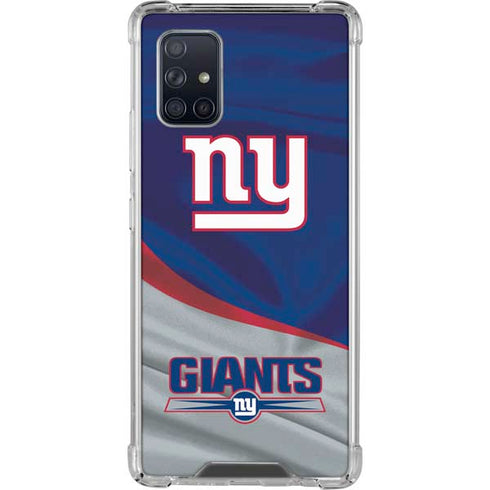 NFL New York Giants Galaxy A71 5G Clear Case