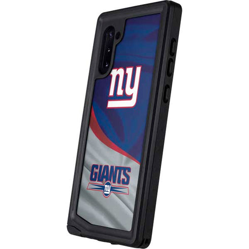NFL New York Giants Galaxy Note 10 Waterproof Case