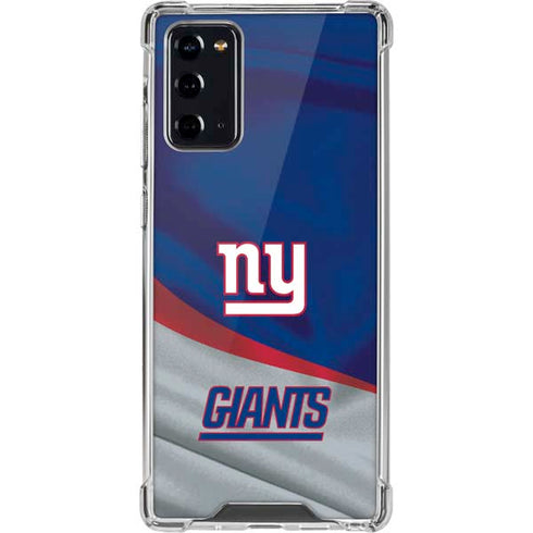 NFL New York Giants Galaxy Note20 5G Clear Case