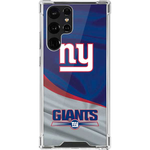 NFL New York Giants Galaxy S22 Ultra Clear Case
