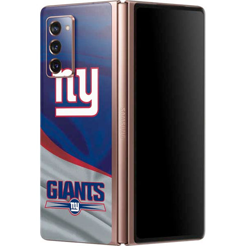 NFL New York Giants Galaxy Z Fold2 5G Skin