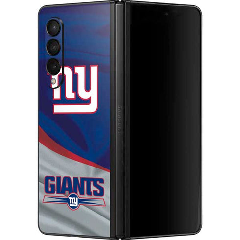 NFL New York Giants Galaxy Z Fold3 5G Skin