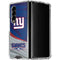 NFL New York Giants Galaxy Z Fold4 5G Clear Case