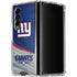 NFL New York Giants Galaxy Z Fold4 5G Clear Case