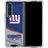 NFL New York Giants Galaxy Z Fold4 5G Clear Case